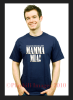 Mamma Mia! the Broadway Musical - Navy Logo T-Shirt 